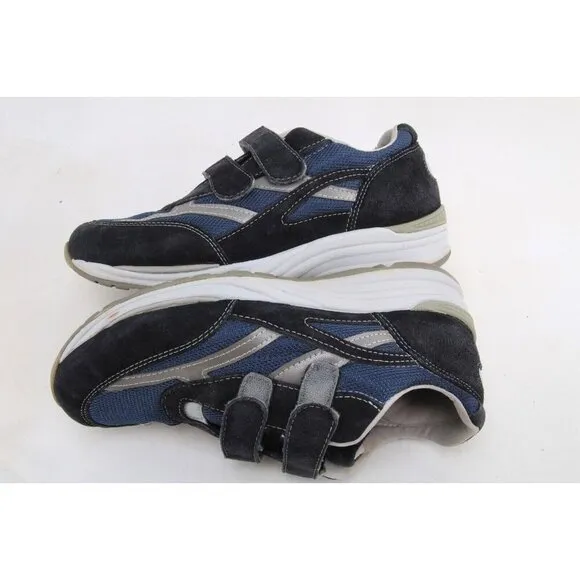 Sas JV Mesh Mens Sneakers Shoes Suede blue NO INSOLES 9.5 M