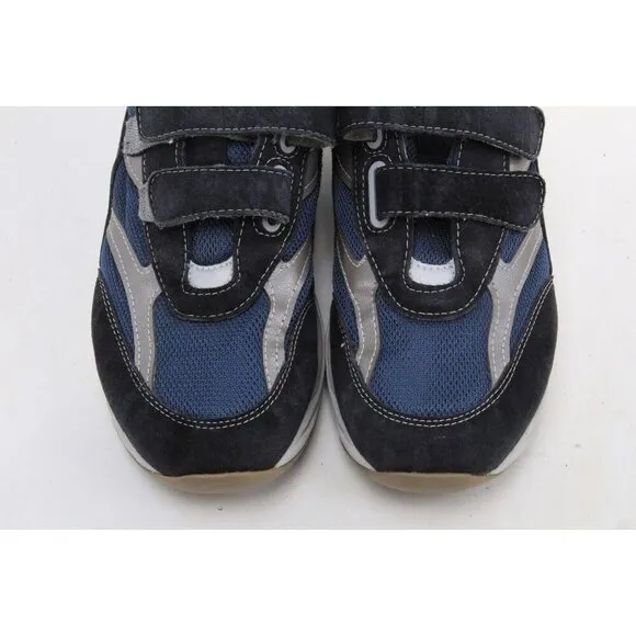 Sas JV Mesh Mens Sneakers Shoes Suede blue NO INSOLES 9.5 M