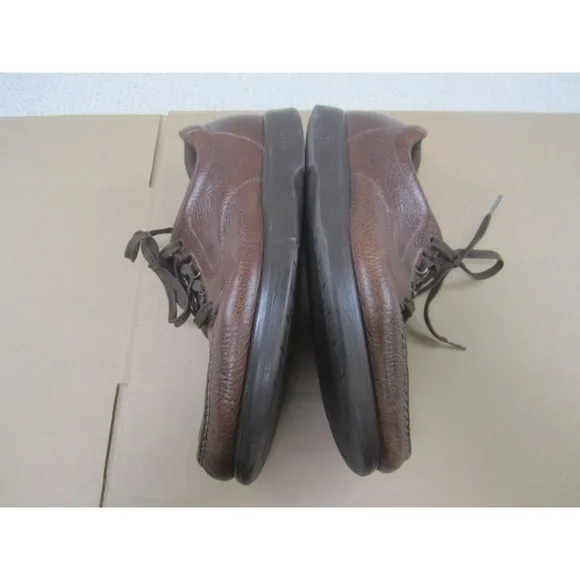 SAS Shoes Mens 14W Brown Bout Time Lace Up Moccasin Cordovan Tripad Comfort