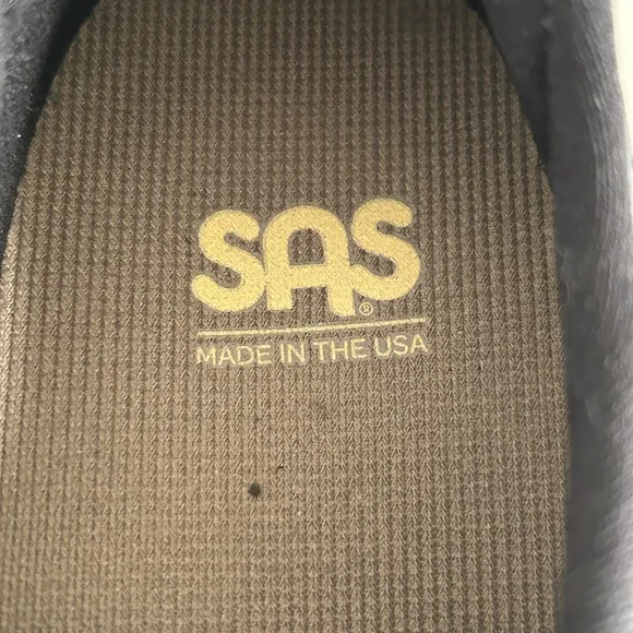 SAS Walk Easy Nero Walking Shoes Sz 8