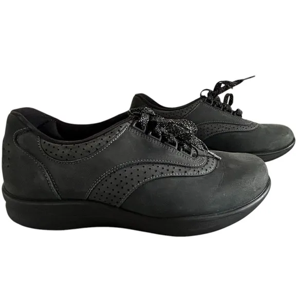 SAS Walk Easy Nero Walking Shoes Sz 8