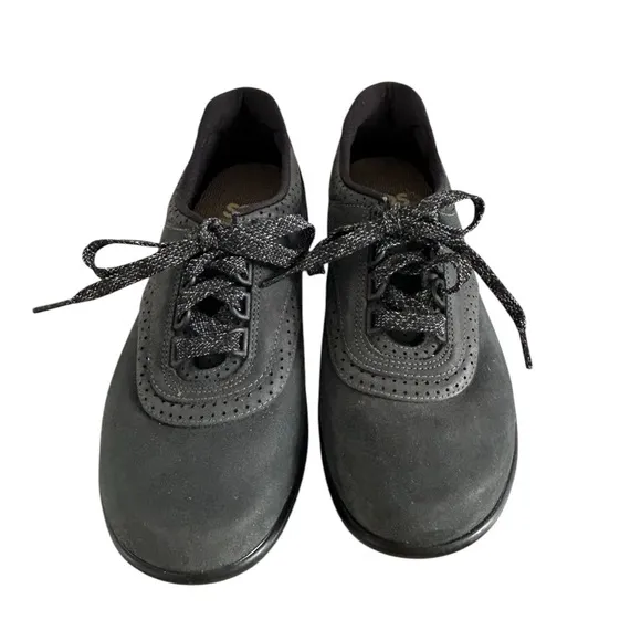 SAS Walk Easy Nero Walking Shoes Sz 8