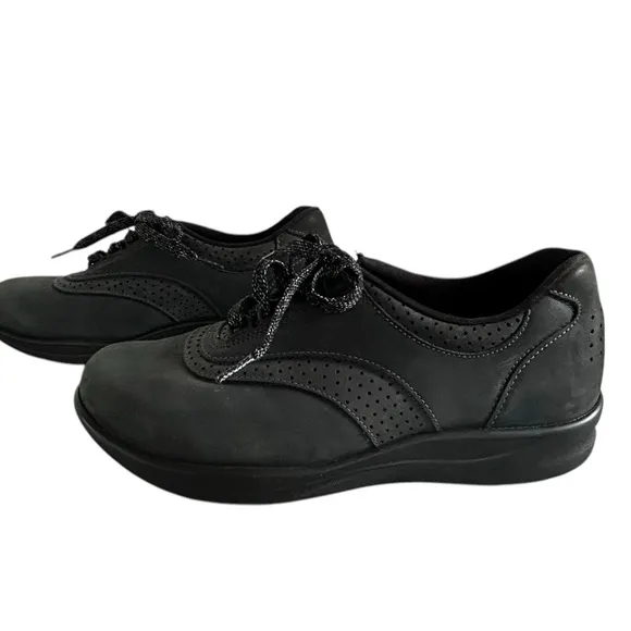 SAS Walk Easy Nero Walking Shoes Sz 8