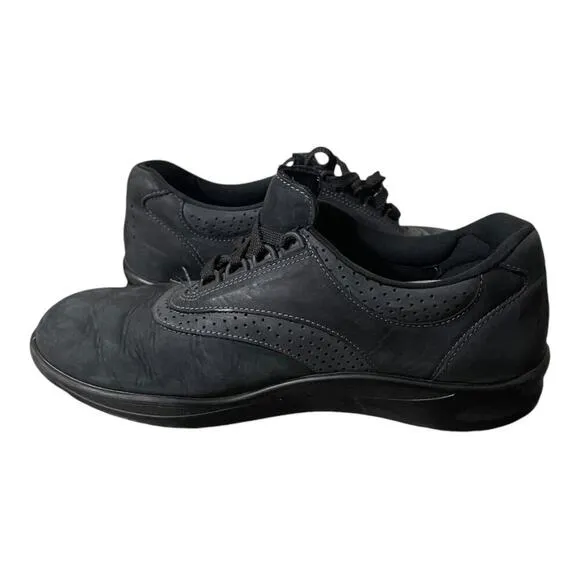 SAS Womens Easy Walk Walking Shoes Size 8 M Black