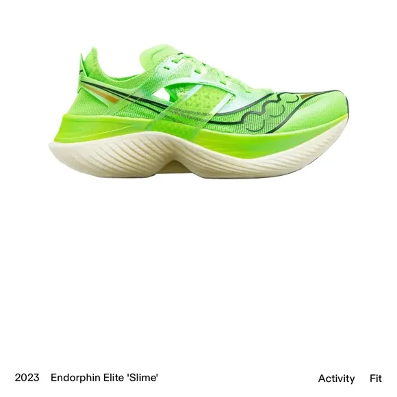 Saucony Endorphin Elite Green Running Shoes
