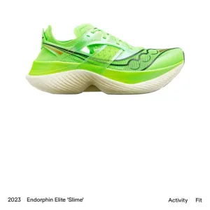 Saucony Endorphin Elite Green Running Shoes