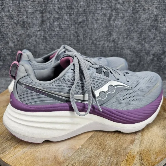 Saucony Hurricane 24 Women's Size 9 Gray Athletic Running Shoes S10933-240