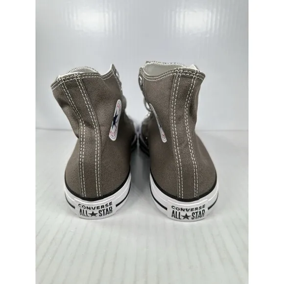 Size 10 Men’s Converse Unisex All Star Chuck Taylor Hi Top Charcoal Gray 1J793
