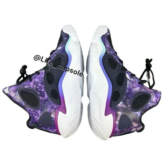 Size‎ 10 Under Armour Tuff Crowd x Curry Spawn Purple FloTro Amethyst Basketball