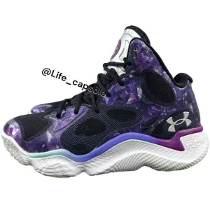 Size‎ 10 Under Armour Tuff Crowd x Curry Spawn Purple FloTro Amethyst Basketball