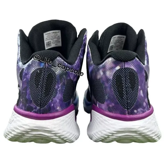 Size‎ 10 Under Armour Tuff Crowd x Curry Spawn Purple FloTro Amethyst Basketball
