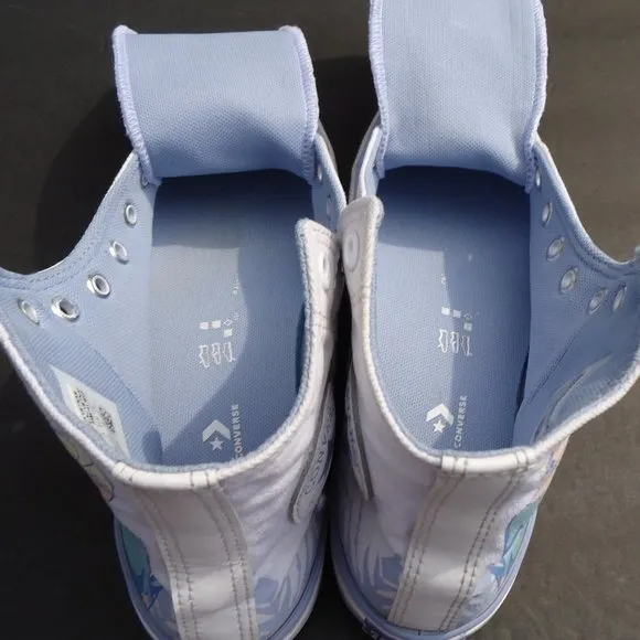 SIZE 3. Converse &amp; Frozen 2X Chunk Taylor All Star sneakers shoes.
