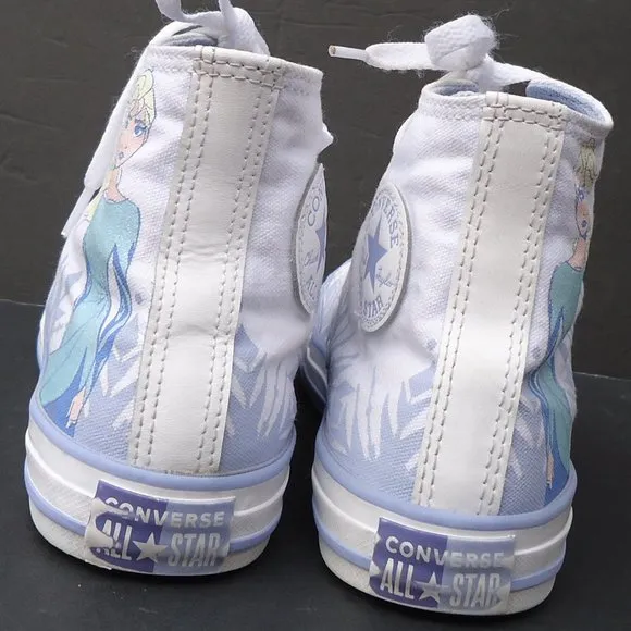 SIZE 3. Converse &amp; Frozen 2X Chunk Taylor All Star sneakers shoes.