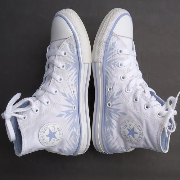 SIZE 3. Converse &amp; Frozen 2X Chunk Taylor All Star sneakers shoes.