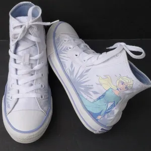 SIZE 3. Converse &amp; Frozen 2X Chunk Taylor All Star sneakers shoes.