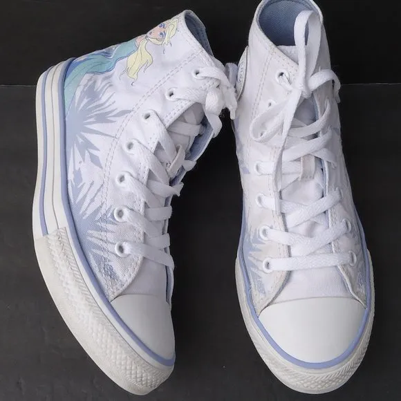 SIZE 3. Converse &amp; Frozen 2X Chunk Taylor All Star sneakers shoes.