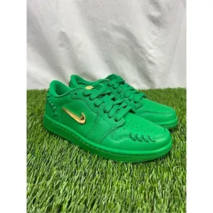 Size 5W - Nike Women Air Jordan 1 Low Method Of Make 'Lucky Green' (FN5032-300)