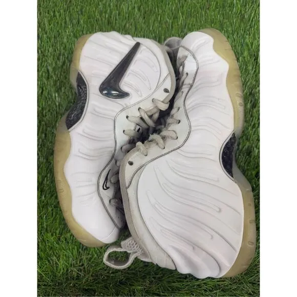 Size 8.5 - Nike Air Foamposite Pro All Star White-Swoosh Pack 2018 Mens Sneaker