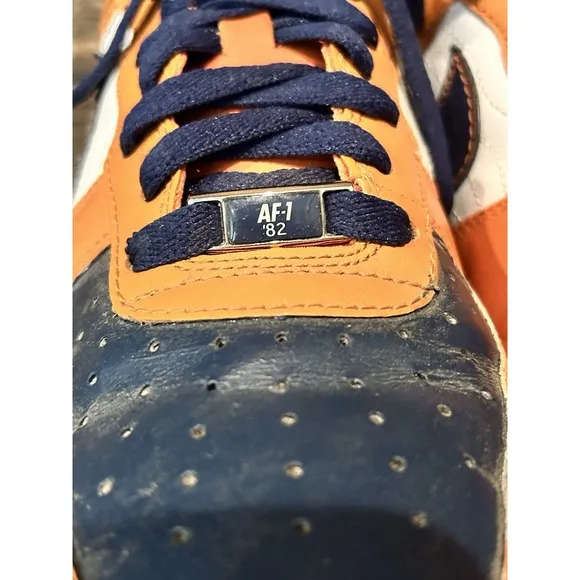 Size 9 - Nike Air Force XXV Orange 317295-841 Authentic