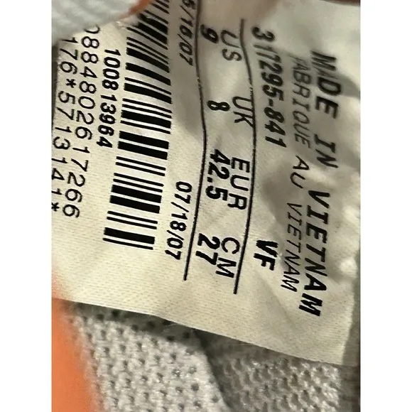 Size 9 - Nike Air Force XXV Orange 317295-841 Authentic