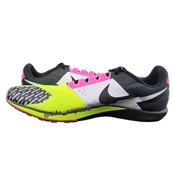 Size 9 Nike Zoom X Rival XC 6 Cross Country Spikes Volt Blk DX7990-700 Men's New