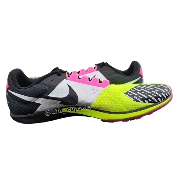 Size 9 Nike Zoom X Rival XC 6 Cross Country Spikes Volt Blk DX7990-700 Men's New