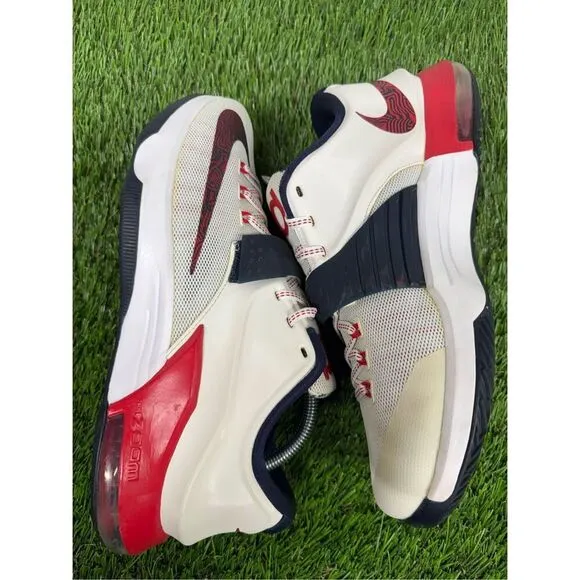 Size 9.5 - Nike KD 7 USA 2014 CLEAN