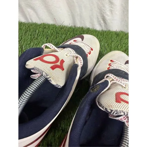Size 9.5 - Nike KD 7 USA 2014 CLEAN