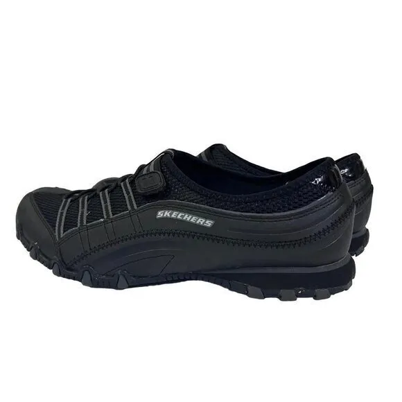 SKECHERS ACTIVE Women's Walking Black‎ Shoes Size 10 Leather / Textile Upper