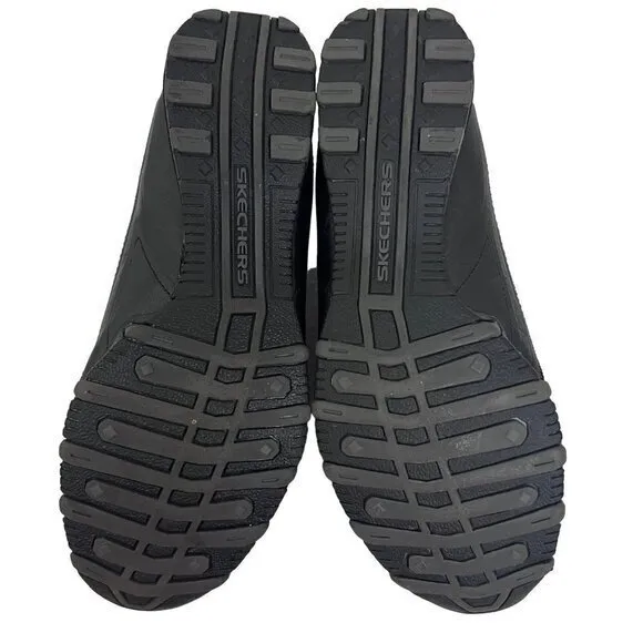SKECHERS ACTIVE Women's Walking Black‎ Shoes Size 10 Leather / Textile Upper