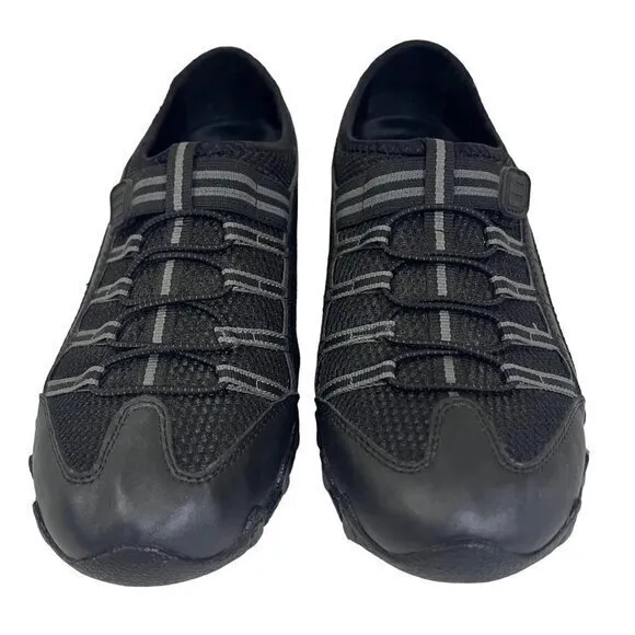 SKECHERS ACTIVE Women's Walking Black‎ Shoes Size 10 Leather / Textile Upper