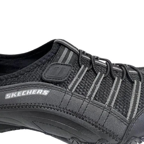 SKECHERS ACTIVE Women's Walking Black‎ Shoes Size 10 Leather / Textile Upper