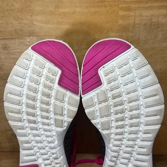 Skechers Flex Appeal 3.0 Womens Size 7 Shoes Sneakers Black Gray Hot-Pink 13067