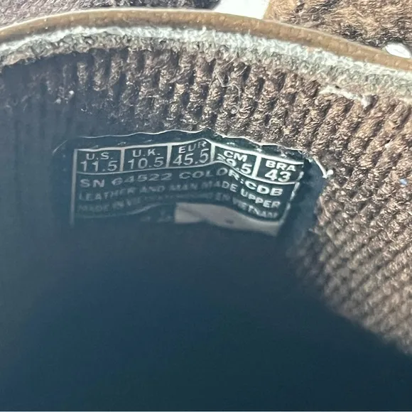 Skechers Melago Moc Toe Waterproof Boots Size 11.5