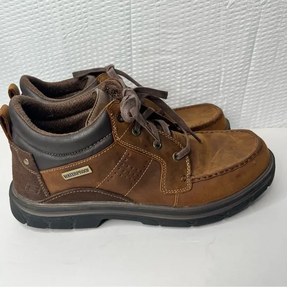 Skechers Melago Moc Toe Waterproof Boots Size 11.5