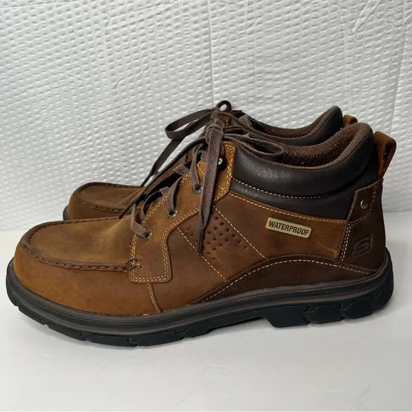 Skechers Melago Moc Toe Waterproof Boots Size 11.5