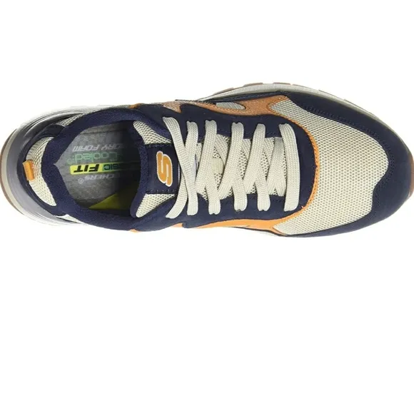 Skechers Men's Heminger Leather Sneakers ShoesSize 8.5 Men's, NewClassic…