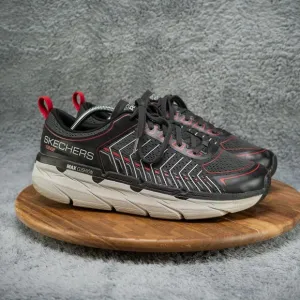 SKECHERS Men's Max Cushioning Premier - Men's 11 Black/Red/White (220070/BKWR)