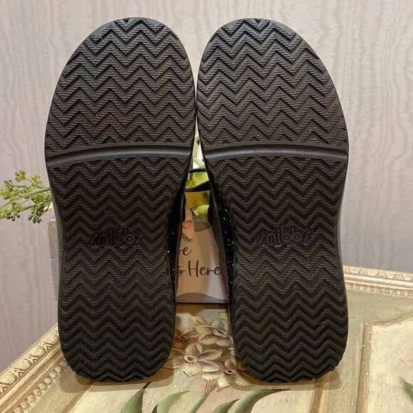 Snibbs Spacecloud Work Shoes Slip &amp; Water Resistant Charcoal Gray Sz 7.5 EUC