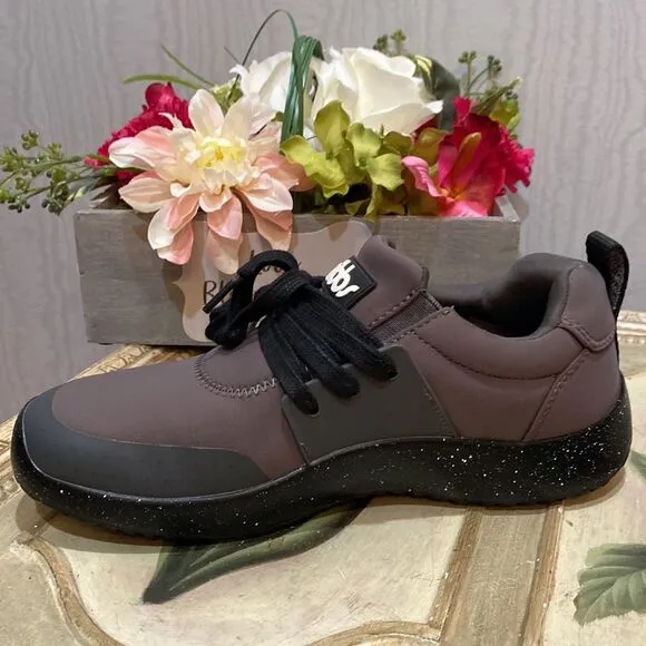 Snibbs Spacecloud Work Shoes Slip &amp; Water Resistant Charcoal Gray Sz 7.5 EUC