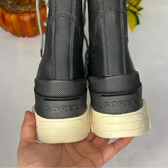 Sorel Brex Leather Lace Up Boots Waterproof Size 7 New