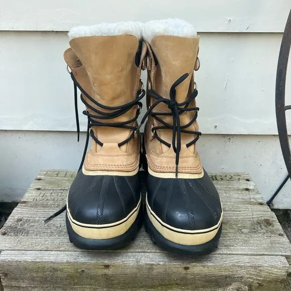 Sorel Caribou Lug Waterproof Insulated Snow Boots NM1000-281 14M