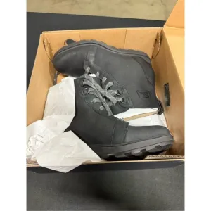 Sorel Evie II NW Lace Black Sea Salt Waterproof Boots 9.5