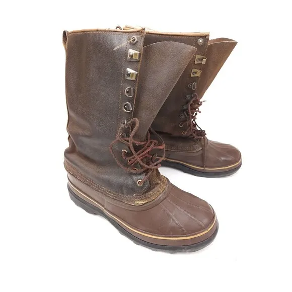 SOREL Felt Heavy Snow Waterproof Men's Boots Sz 10