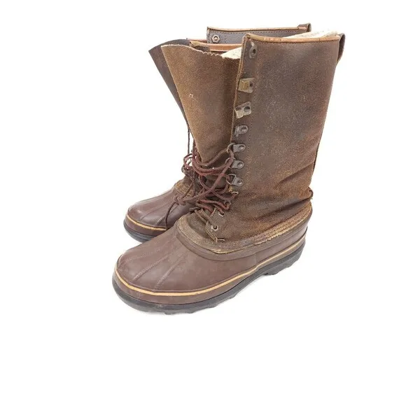 SOREL Felt Heavy Snow Waterproof Men's Boots Sz 10