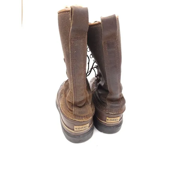 SOREL Felt Heavy Snow Waterproof Men's Boots Sz 10