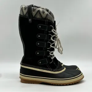 Sorel Joan of Arctic Waterproof Knit Boots. Size 9