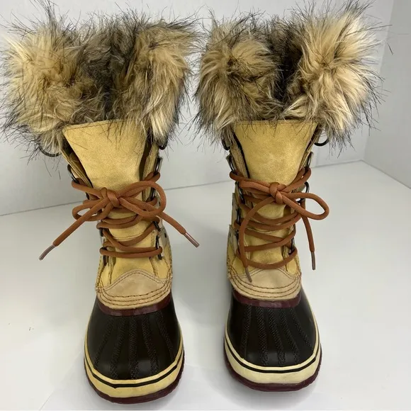 Sorel Joan of Arctic  Women’s Waterproof Faux Fur Boots