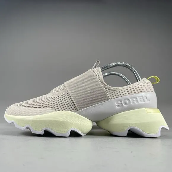 SOREL Kinetic Impact Strap Womens 9.5 Mauve Yellow Walking Sneaker Athletic Shoe