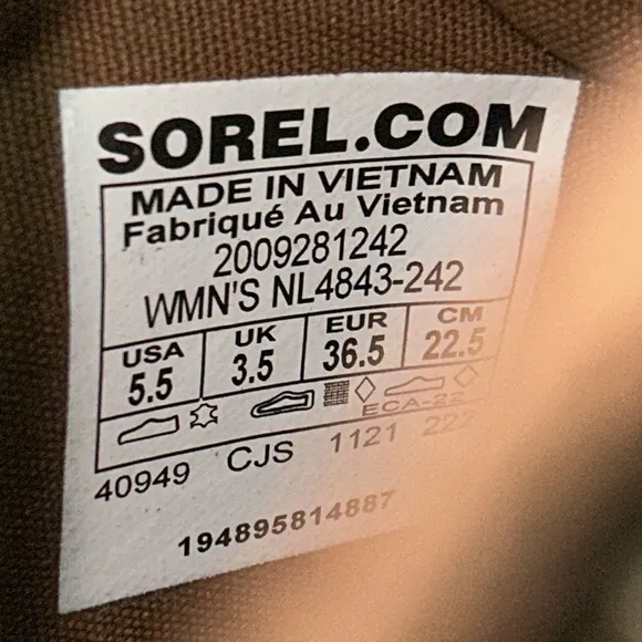Sorel Lennox Lace STKD WP Boots (S3)